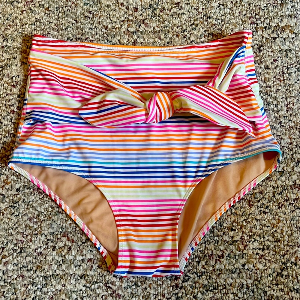 Kortni Jeane high waisted tie front bottoms small